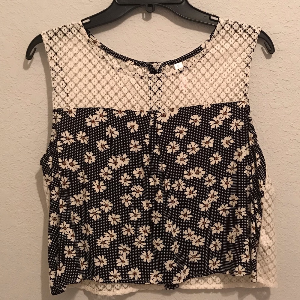 Floral Crop Top